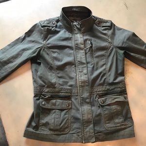 Lucky brand army green jacket